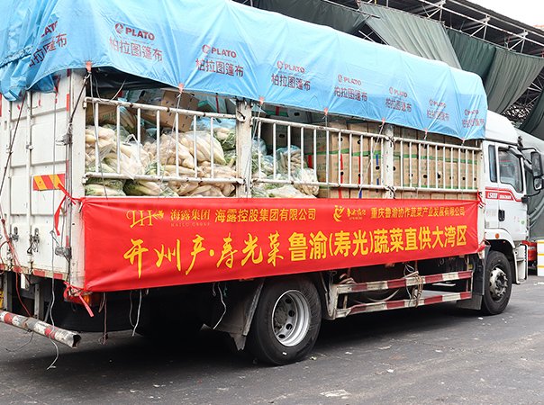 渠路赋能，集团助力沉庆开州蔬菜首发直供大湾区
